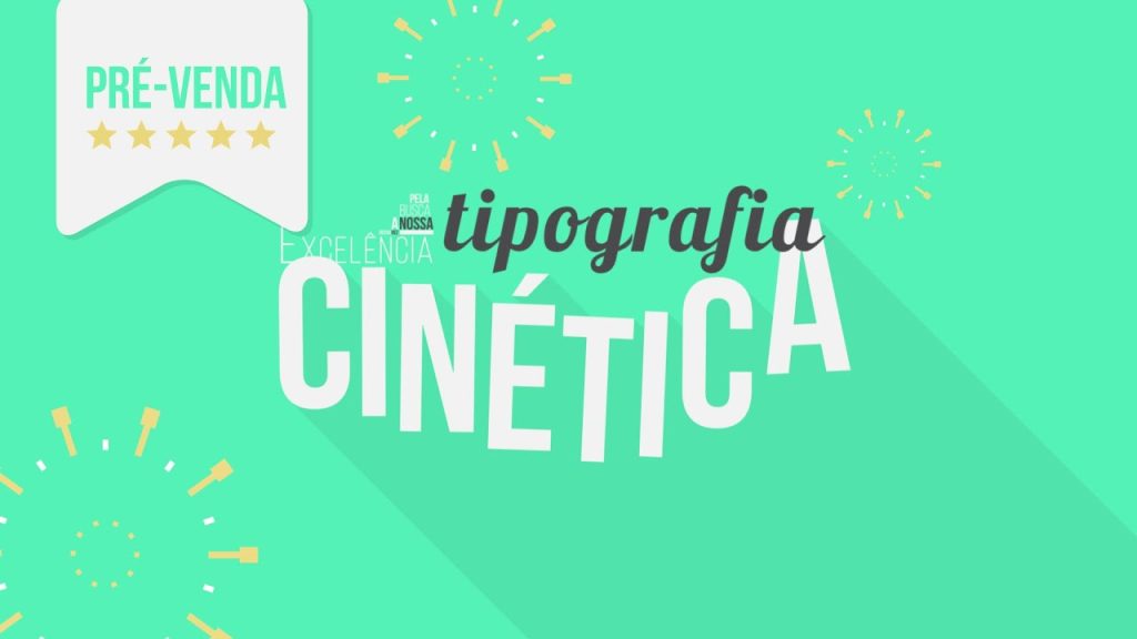 Capa do curso After Effects: Tipografia Cinética – Pedro Aquino