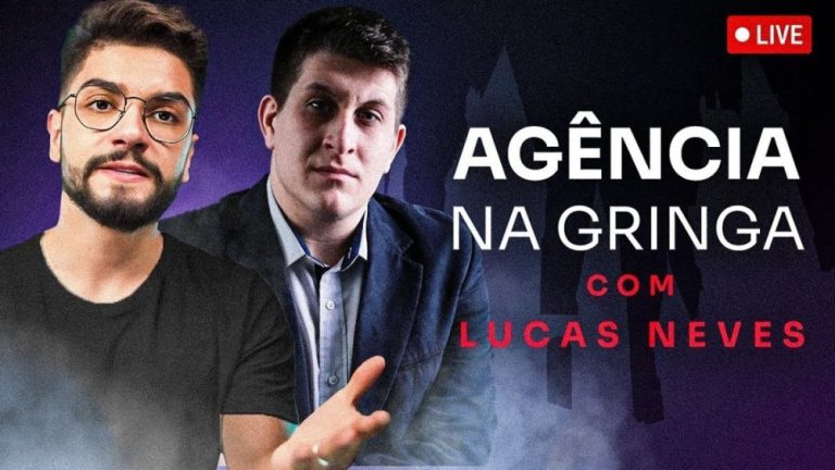 Capa do curso Agência na Gringa – Lucas Neves