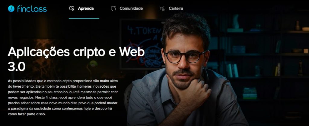 Capa do curso Aplicações Cripto e WEB 3.0 – Felipe Santana