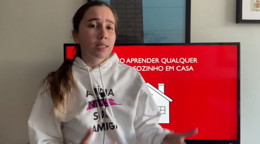Capa do curso Aprenda Qualquer Idioma Sozinho em Casa – DGB