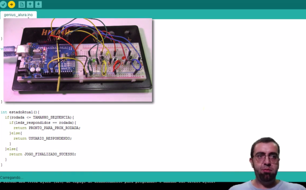 Capa do curso Arduino: do Zero ao Jogo – Alura