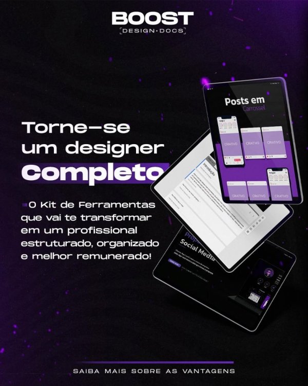 Capa do curso Boost Design Docs – Luis Felipe