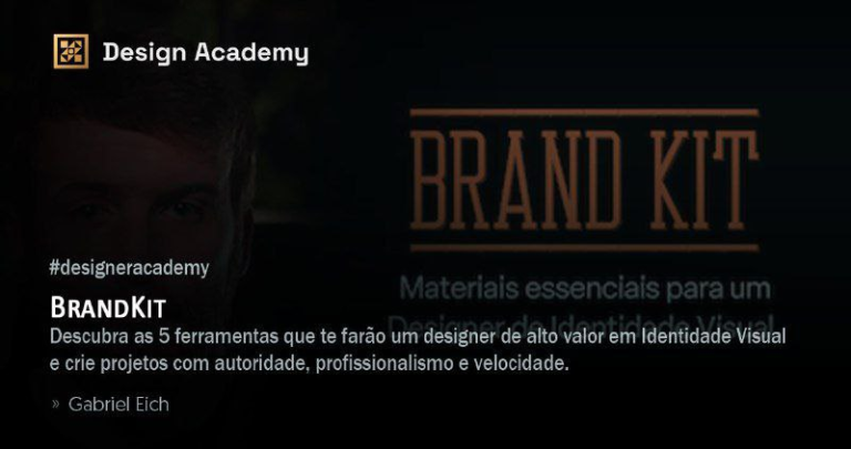 Capa do curso Brandkit – Gabriel Eich