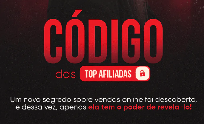 Capa do curso Código das TOP Afiliadas – Julia Lazari