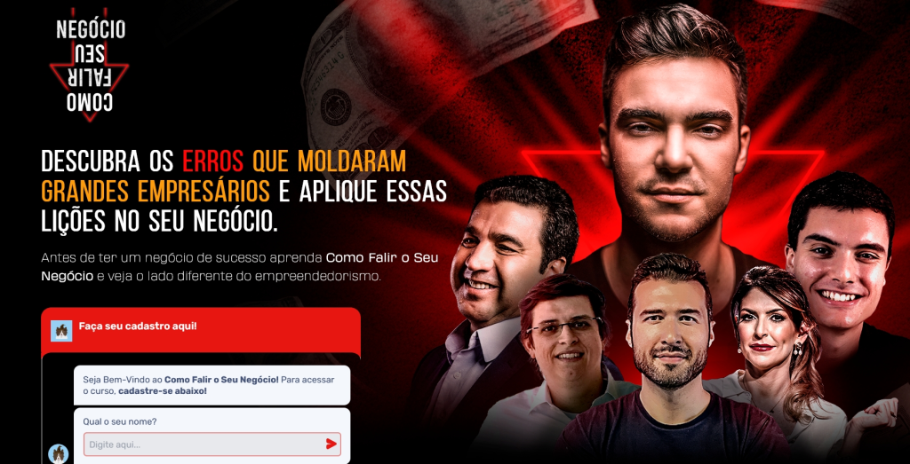 Capa do curso Como Falir SEU Negócio – Breno Perrucho