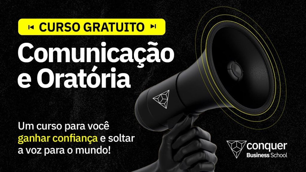 Capa do curso Comunicação e Oratória – Conquer Online