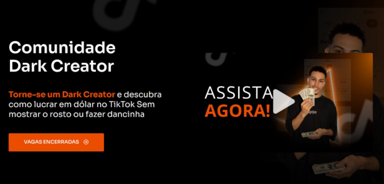 Capa do curso Comunidade Dark Creator – Peurex