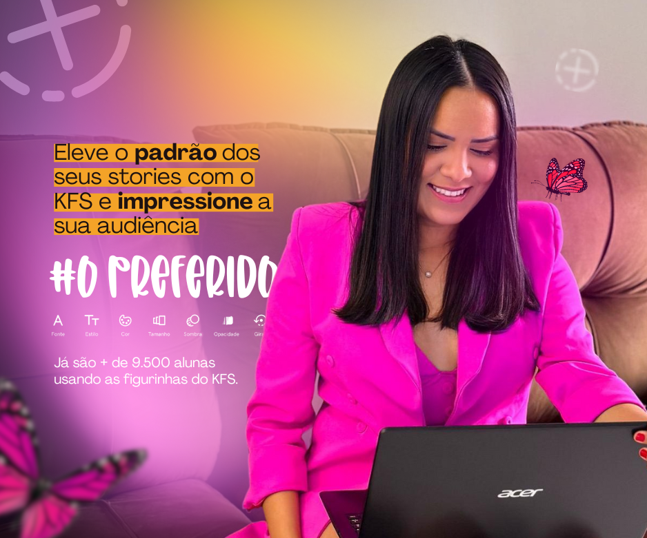 Capa do curso Comunidade KFS – Sabrina Leite