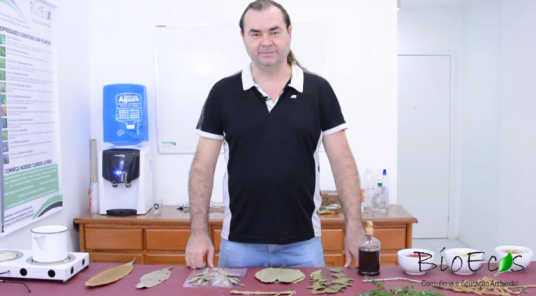 Capa do curso Cosmética e Produtos Naturais – Mauro Silveira