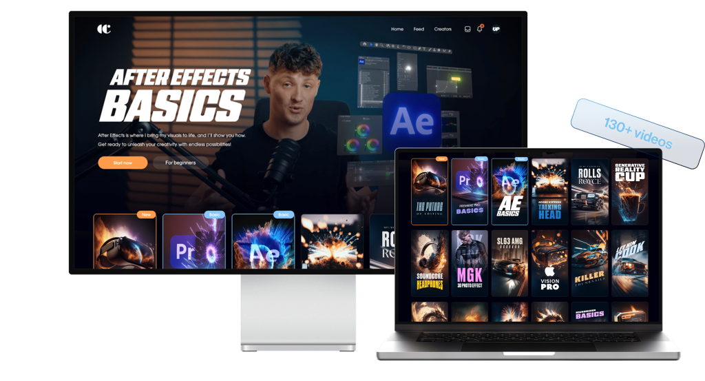 Capa do curso Creators Club Course – Keanu Visuals