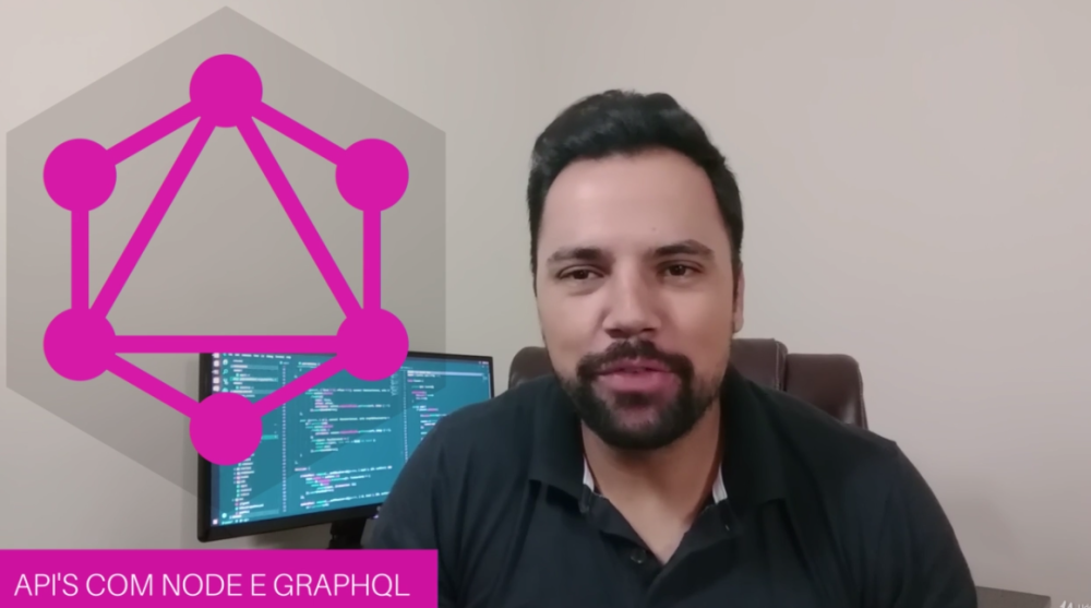 Capa do curso Criando Api’s com Node.js, Graphql, Jwt, Sequelize e TS