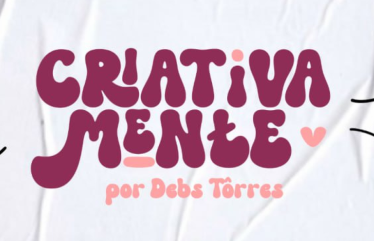 Capa do curso Criativa Mente – Debs Torres