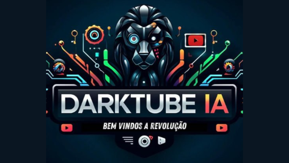 Capa do curso Darktube IA – Maykol Jardim