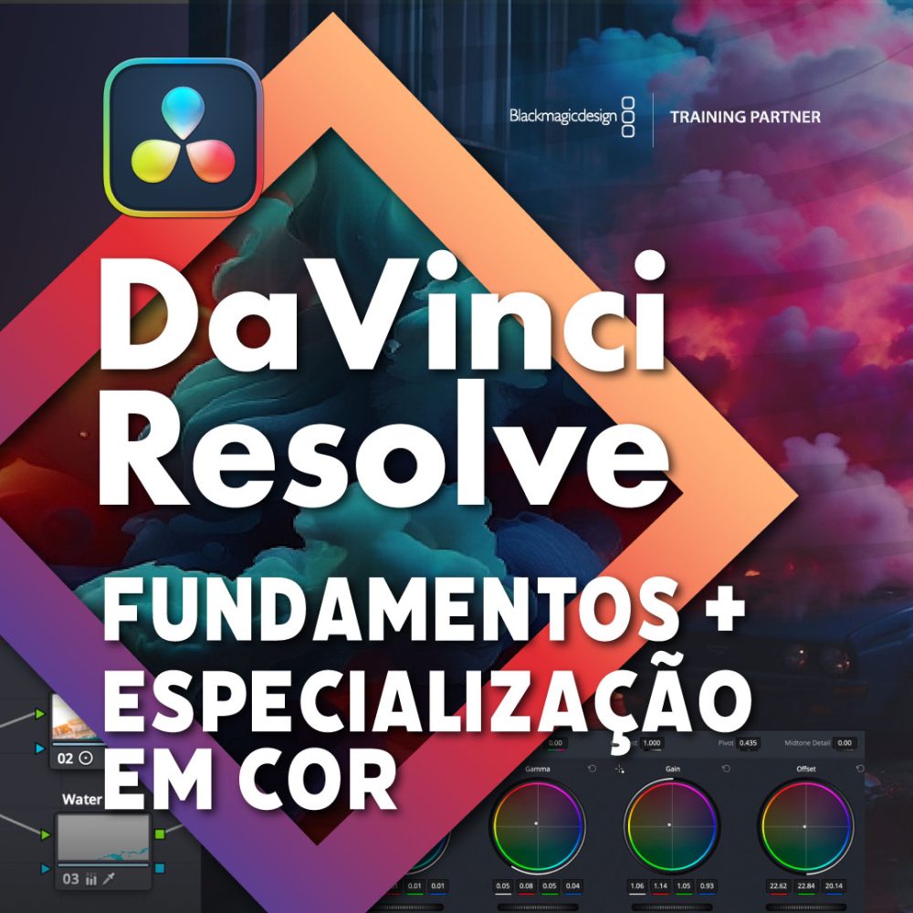 Capa do curso Davinci Resolve – Fundamentos – PRO Class
