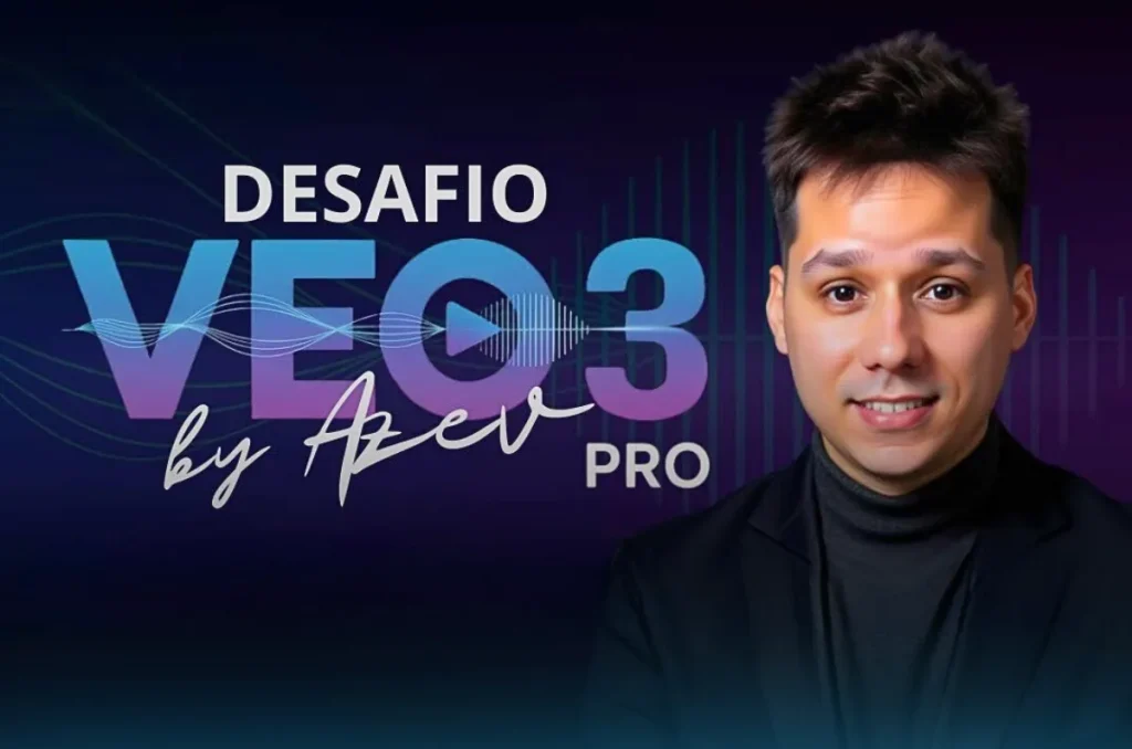 Capa do curso Desafio VEO 3 PRO – Azev