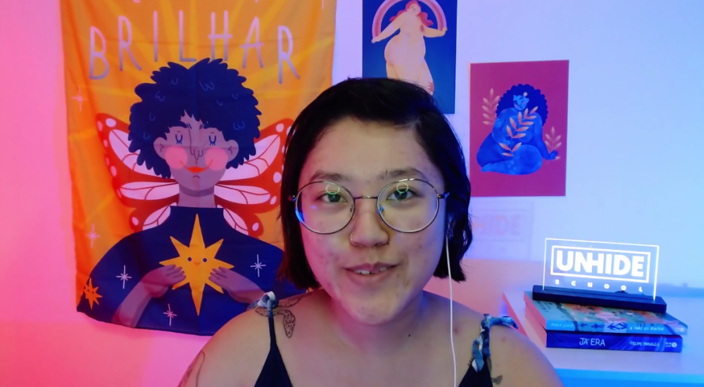 Desenho Criativo: Saia da Tela em Branco – Paola YUU