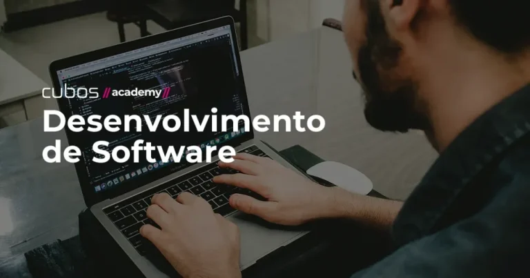 Capa do curso Desenvolvimento de Software – Cubos Academy