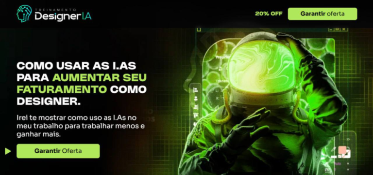 Capa do curso Designer I.a – Wanrley Souza