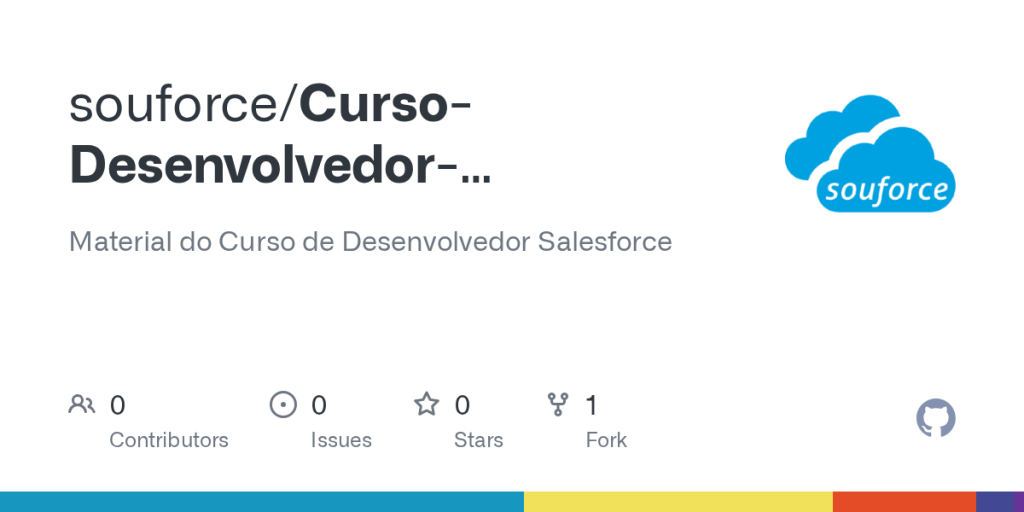 Capa do curso DEV Salesforce – Souforce