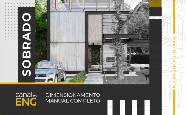 Capa do curso Dimensionamento de Sobrado – Felipe Rodrigues