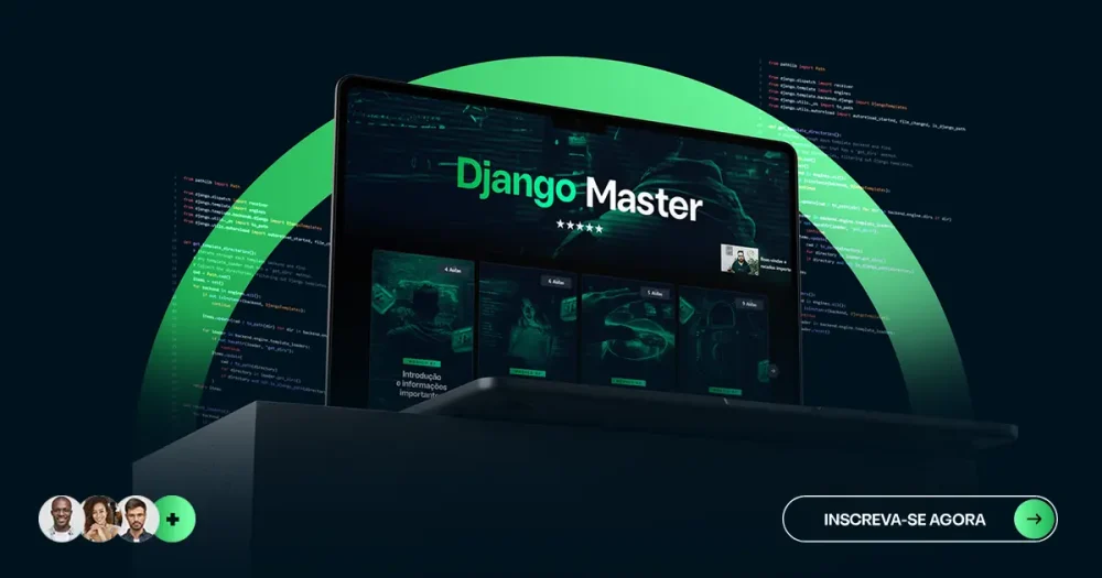 Capa do curso Django Master – Python Code