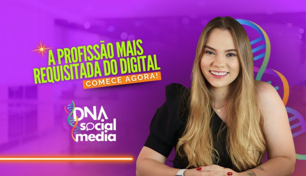 Capa do curso DNA Social Media – Carol Garbuio