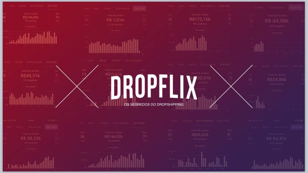 Capa do curso Dropflix – os Segredos do Dropshipping