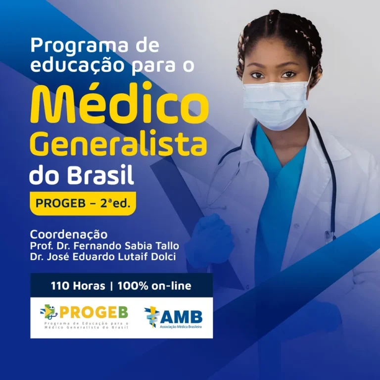 Capa do curso Educação para o Médico Generalista do Brasil – Progeb