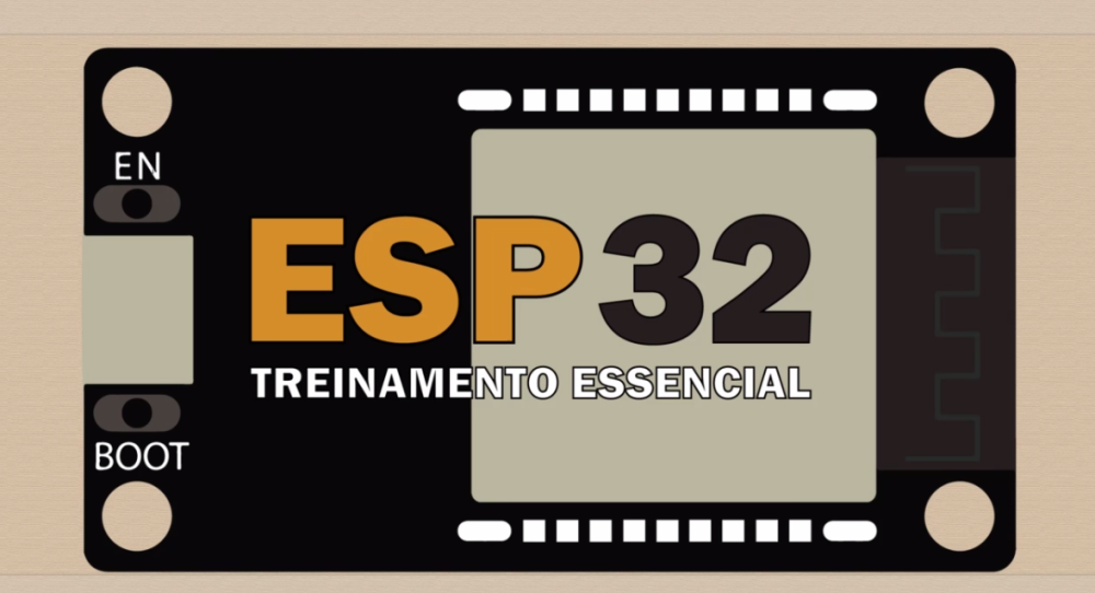 Capa do curso Esp32 – Matheus de Oliveira