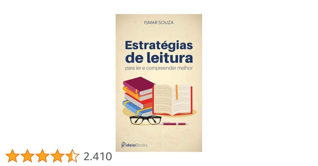 Capa do curso Estratégias de Leitura – Ismar Souza