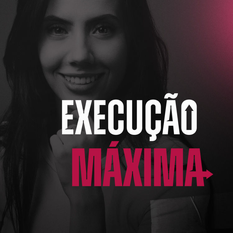 Capa do curso Execução Máxima – Luana Carolina
