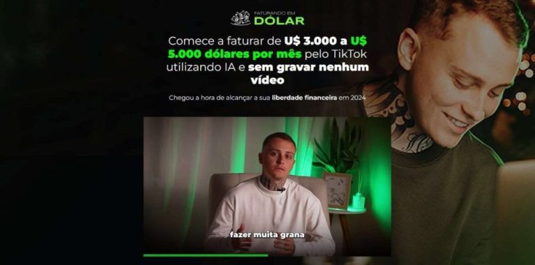 Faturando em Dólar – Ronaldo Tavares