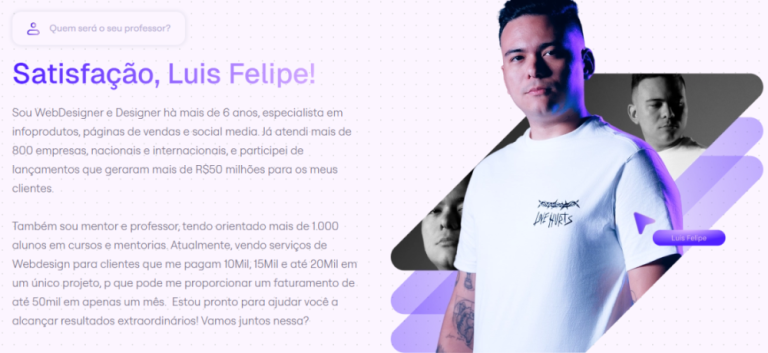 Capa do curso Figlayer – Luís Felipe