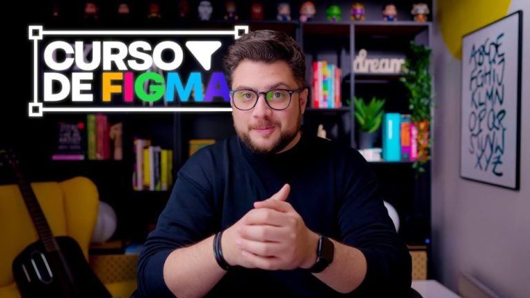 Capa do curso Figma – Felipe Santana