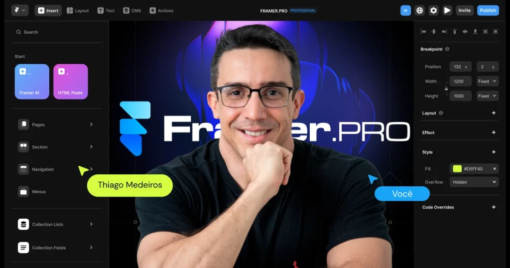Capa do curso Figmais PRO – Thiago Medeiros