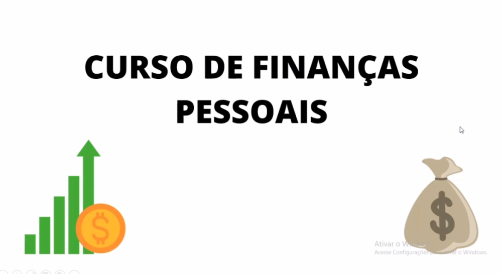 Capa do curso Finanças Pessoais – Rafael Rodrigues