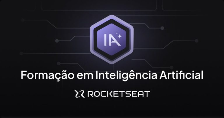 Capa do curso Formação Inteligência Artificial – Rocketseat