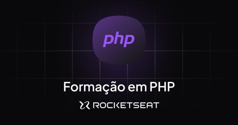 Capa do curso Formação PHP – Rocketseat