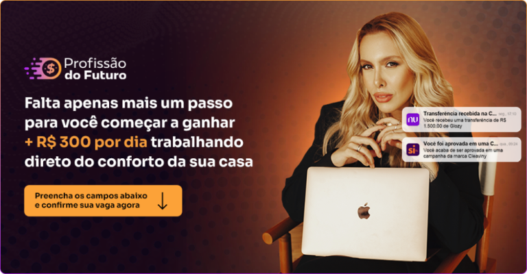 Capa do curso Formação Profissão do Futuro – Rafaela Chagas