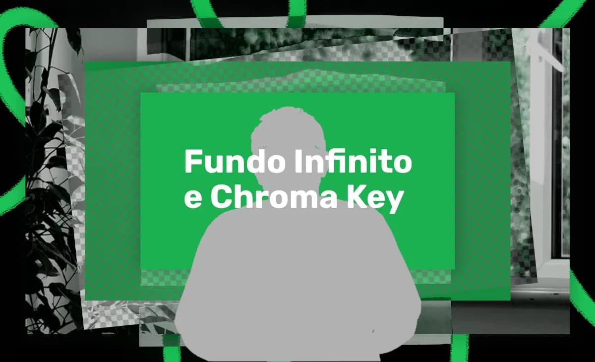 Capa do curso Fundo Infinito e Chroma KEY – Mateus Ferreira