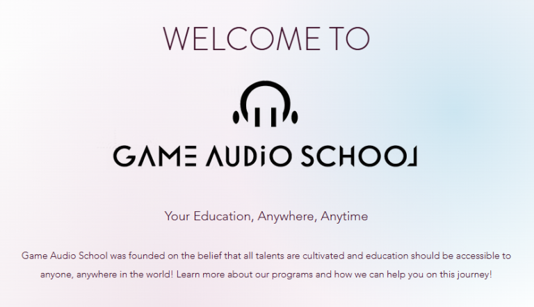 Capa do curso Game Music – Game Audio School