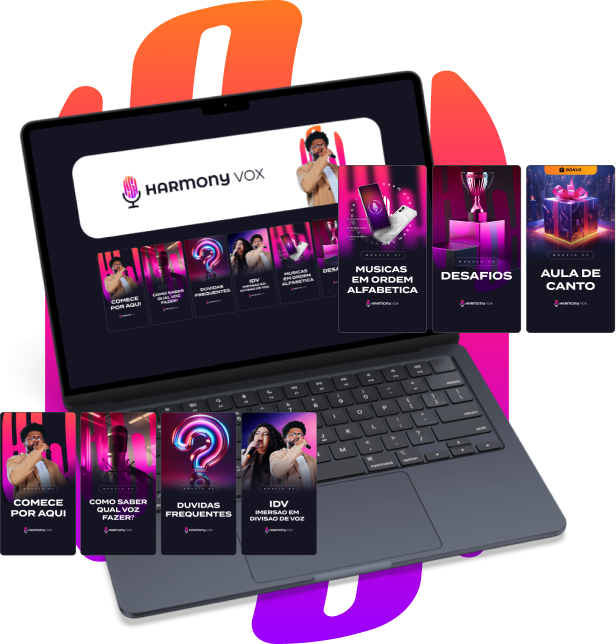 Capa do curso Harmony VOX – Wesley Moreira VOZ