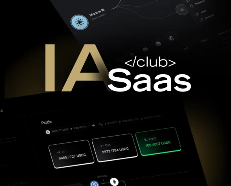 Capa do curso IA Saas Club – Victor Demarco