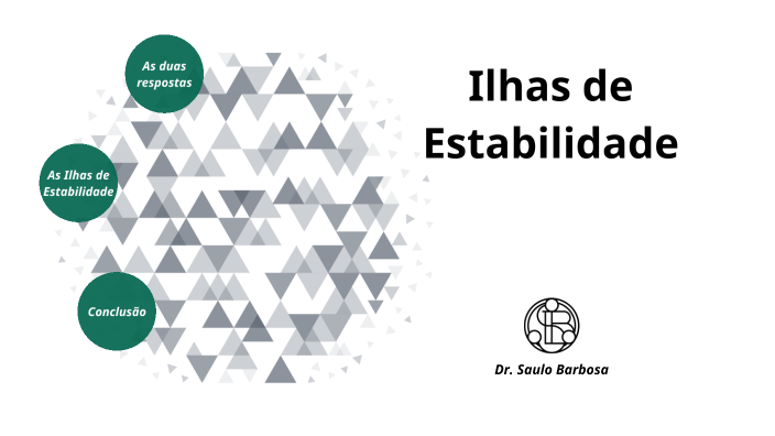 Capa do curso Ilhas de Estabilidade – Saulo Barbosa