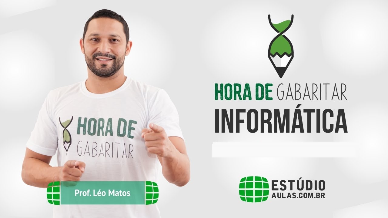 Capa do curso Informática para Concursos – Léo Matos