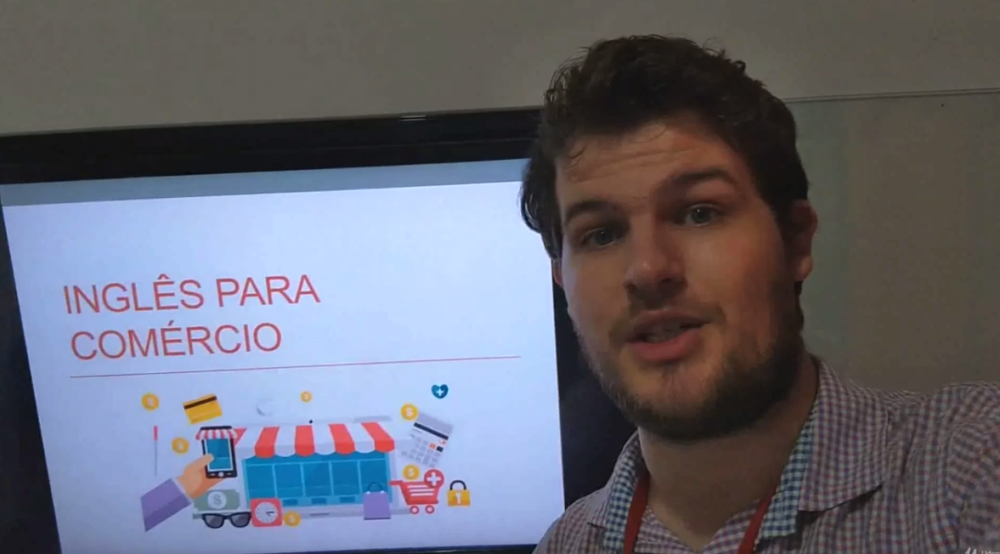 Capa do curso Inglês para Comércio – Alberto Augusto
