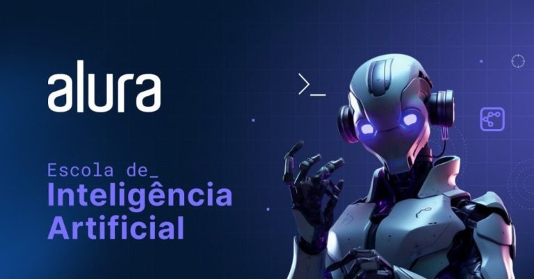 Capa do curso Inteligência Artificial e Java – Alura