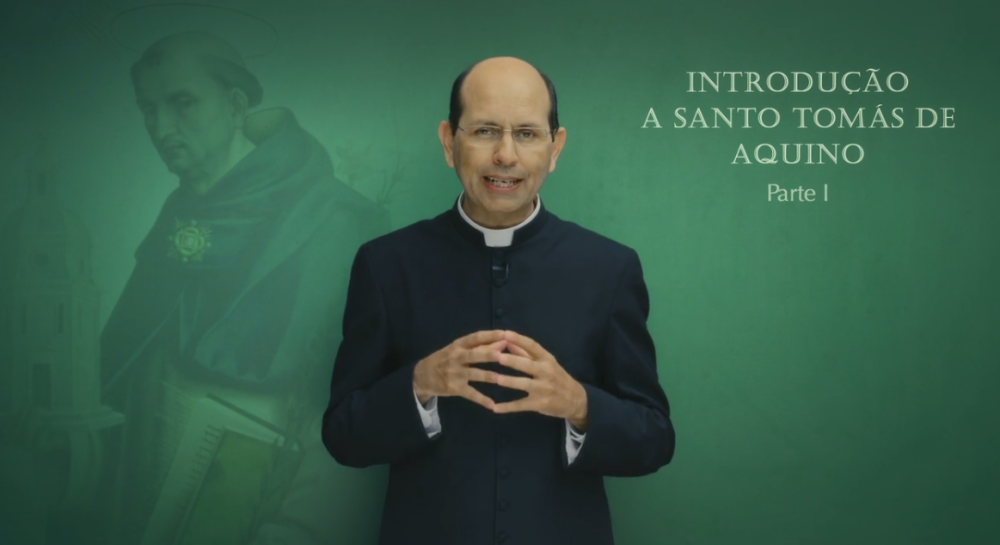 Capa do curso Introdução a Santo Tomás de Aquino – Pe. Paulo Ricardo