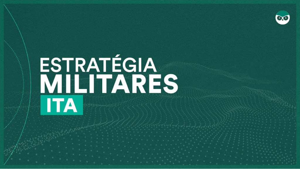Capa do curso ITA 2024 – Estratégia Militares