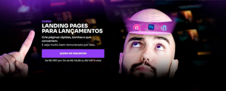 Capa do curso Landing Pages para Lançamentos – Othon Ciparoni